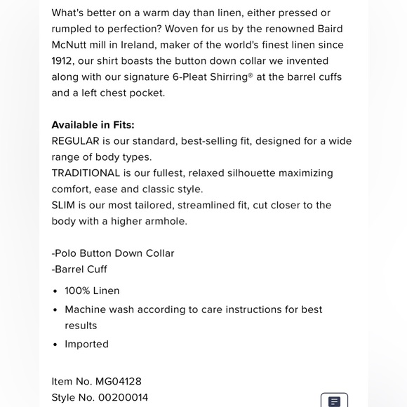 Pink Brooks Brothers Linen Sport Shirt - Picture 8 of 8